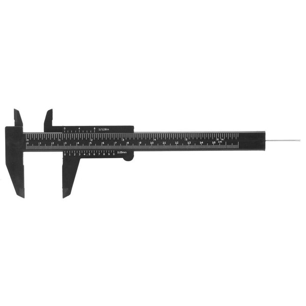 Plastic 150mm Vernier Calipers, Calipers Measuring Tool Sliding Measuring Device