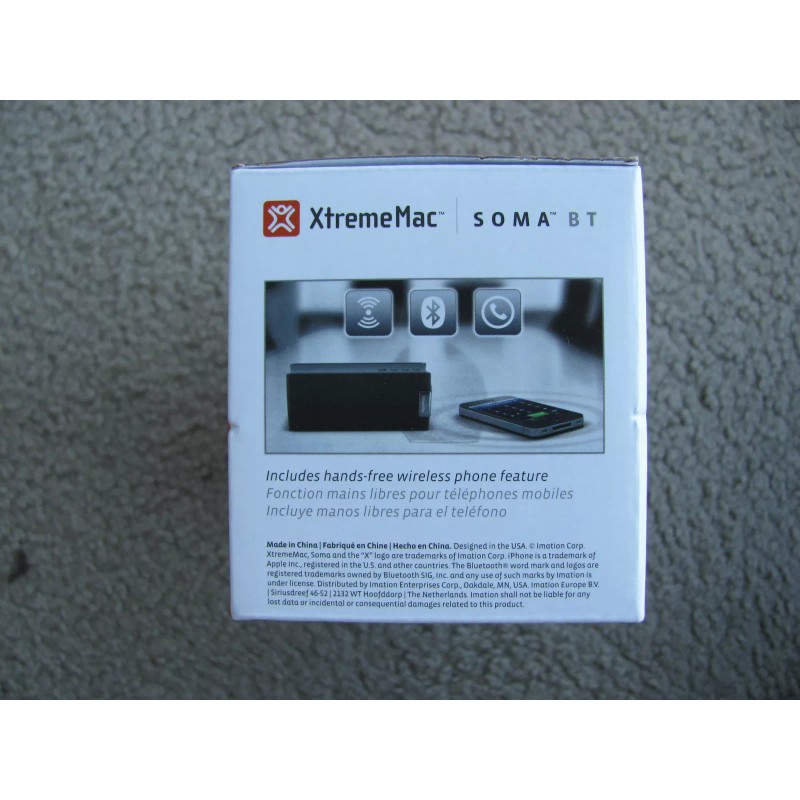 XtremeMac Brand New XtremeMac Soma BT Wireless Bluetooth Portable Speaker
