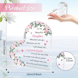 Daughter Gifts From Mum Daughter Gifts Gifts For Daughter Daughter Birthday Gifts Gift For Daughter,Daughter Gifts From Mum And Dad Special Daughter Gifts Acrylic Plaque Mother And Daughter Gifts
