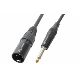 XLR plug - 6.3mm mono jack plug, 1.5m