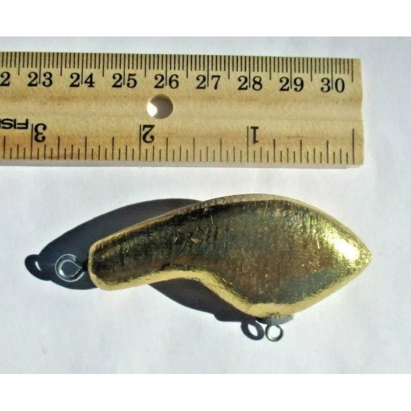 ALL AMERICAN Awesome Balsa Wood Crankbaits 12ct BALSA WOOD Flat