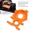Topyond Aluminum Engine Mounts, Orange Aluminum RC Car Engine Mount