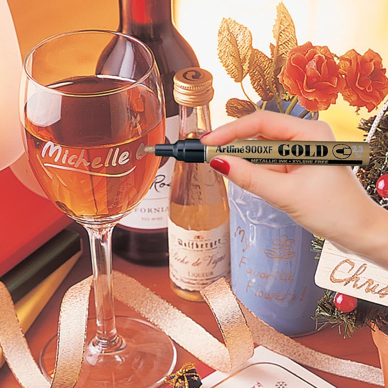 Artline Paint Marker EK-900 XF - 2.3mm Bullet - Silver'