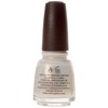 China Glaze Nail Lacquer, Snow Way!/White Shimmer