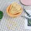 VEYLIN Barbecue Skewers,100pcs Bamboo Paddle Skewers Bamboo Sticks for BBQ