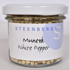 Steenbergs Muntok White Peppercorns 60g