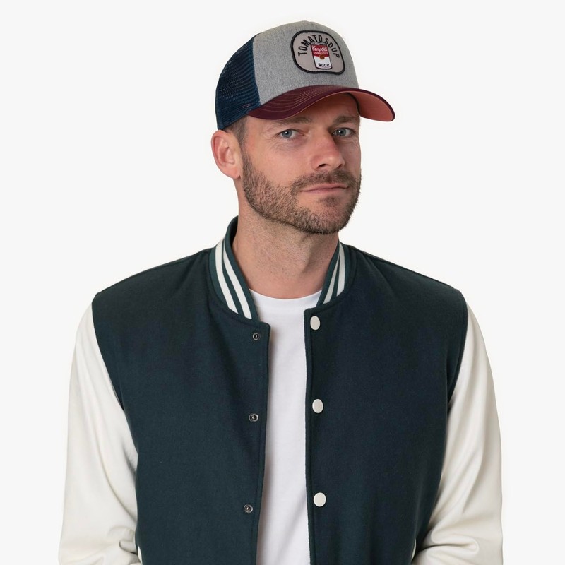 Djinns Trucker Cap Food Avocados Navy Dark Blue, Tomato Soup