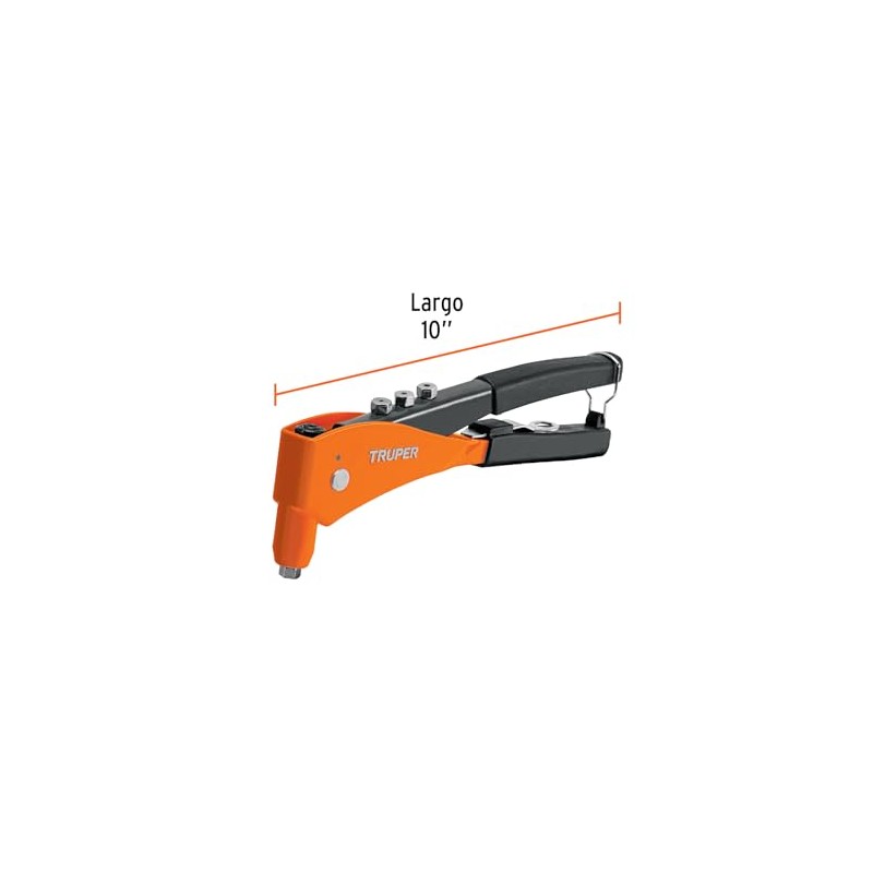 Truper RE-9X, Remachadora 10" profesional con remaches