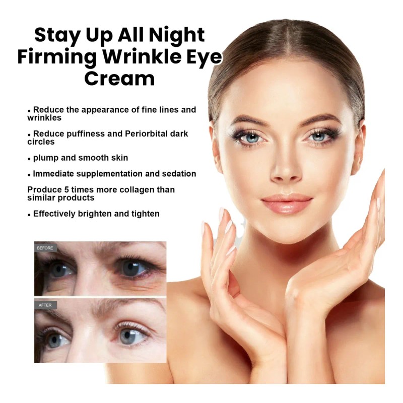 La Crema Reafirmante De Ojos Reduce Las Arrugas