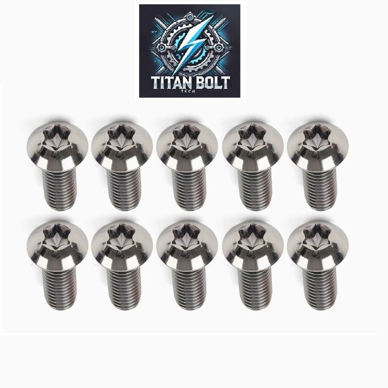 Titanium Front & Rear Disc Brake Rotor Bolts Ducati 1199