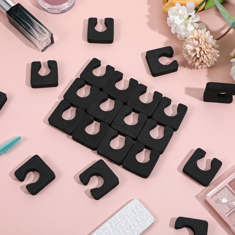 1000 Pcs Individual Toe Separators Bulk, Soft EVA Foam Toes