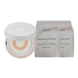 Atomy Absolute Urban Shield Sun Cushion 15g + 2 refills 15g / 애터미 앱솔루트 어반 쉴드 선쿠션 15g + 리필 15g 2개