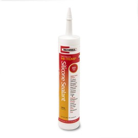 Rectorseal 57500 10.1-Ounce Hi-Temp 100-Percent Rtv Silicone Sealant, 24-Piece