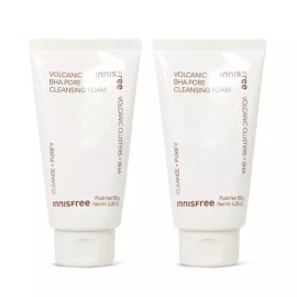 Innisfree [이니스프리]이니스프리 화산송이 바하 모공 클렌징 폼 150g x 2개 Innisfree Volcanic Clay Moringa Pore Cleansing Foam 150g x 2 [Innisfree Volcanic Clay Pore Cleansing Foam 150g x 2]
