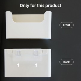 FKTXCO 2pcs File Holder Adhesive Replacement, Magazine File Organizer Strip Pad Wall File Pocket Sticket Replacement, Strong Sticky Wall Adhesive