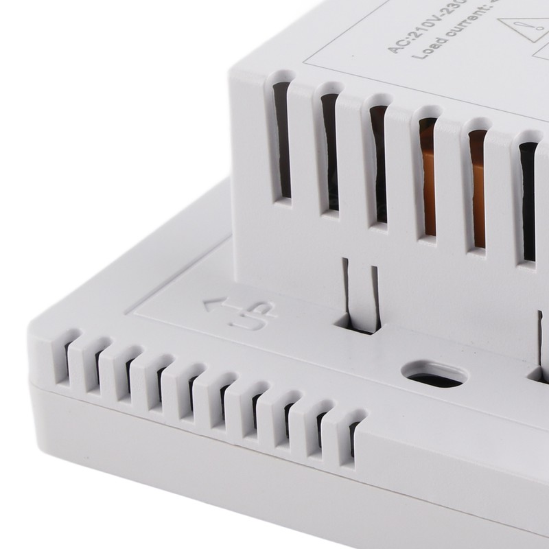 Floor Heating Thermostat Programmable Large LCD Display Plumbing Temperature Controller