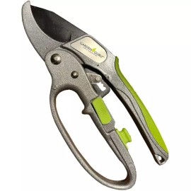 Garden Guru Ratchet Pruning Shears, Professional Garden Clippers
