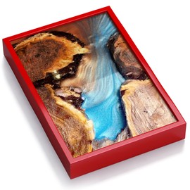 Silicone Epoxy Resin Mold - 18 x 12 x 2 Inches - Epoxy Resin Supplies for Charcuterie Board, Cutting Board, and Serving Tray Casting - Time-Saving 1 Piece Resin Casting Mold with No Leak Seams