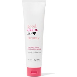 good.clean.goop- belleza Exfoliante facial corporal Exfoliante corporal y limpiador para una piel radiante AHA, uva