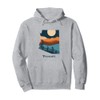 Prescott Arizona Desert Style Boho AZ Landscape Pullover Hoodie