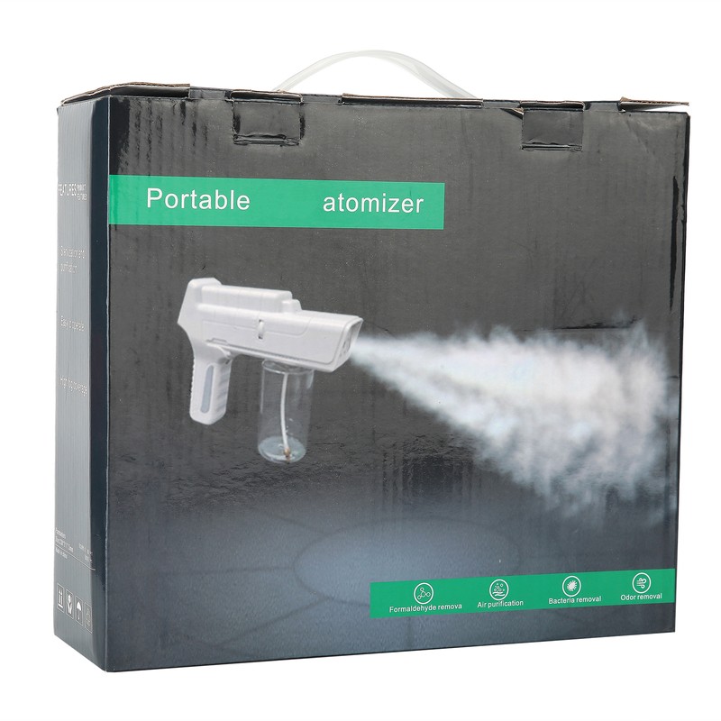 Handheld Blue Light Nano Sprayer Adjustable Wireless Nano Cleaning Spray