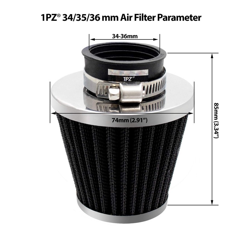 1PZ JP2-AR5 2pcs Power Filter 35mm 34/35/36mm JOG90 Address 50/100