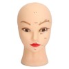 Soft Mannequin Head Realistic Skin Texture Eyelash Extension Mannequin Head