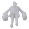 BQLZR White Model Train People Figure Passengers 1:200 Scale Pack