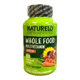 NATURELO Teen Multivitamin - Whole Food Multivitamin - with Minerals for Teens
