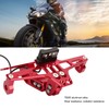 Motorcycle License Plate Mount Adjustable License Plate Holder with Taillight