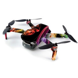 MightySkins Skin for DJI Mavic Mini Portable Drone Quadcopter - Bright Smoke | Protective, Durable, and Unique Vinyl Decal wrap cover | Easy To Apply, Remove, and Change Styles | Made in the USA (DJMAVMIN-Bright Smoke)