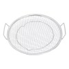 generic Cesta De Frutas De Acero Inoxidable Malla Metálica Plateada