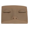 Eyelash Practice Mannequin Face Silicone Lash Mannequin Head with Double