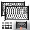 BUMBEE Mesh Cargo Net, Envelope Netting, Elastic Pocket Pouch Bungee