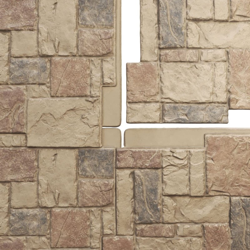 Ekena Millwork 49"W x 24 1/2"H x 1 1/4"D Castle