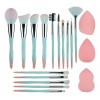 11|11 Brochas De Maquillaje Profesional Y Accesorios Sintético