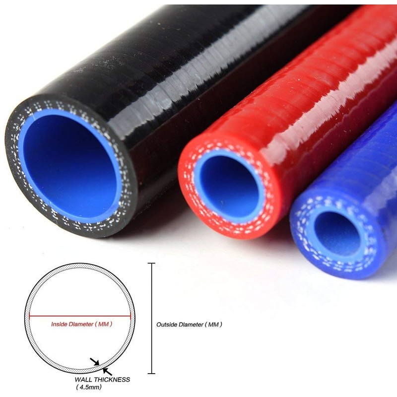 Silicone Radiator Hose Piping Kit Clamps Replacement For HONDA PRELUDE