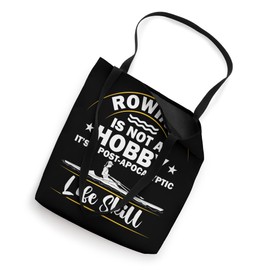 Rowing Lover Water Sports Team Crew Rowing Boat Canoe Tote Bag