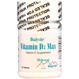 Dialyvite Vitamin D3 Max 50,000 IU - 12 Tablets