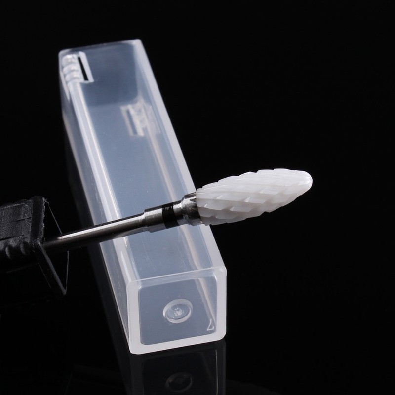 Ceramic Nail File Drill Bit Professional 3/32" Rotary Burr for