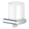 Keuco Elegance Set, Plastic, 11652010100 Lotion Dispenser Holder Pump Chrome-Plated
