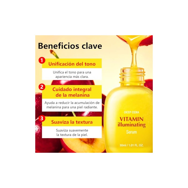 2PCS Sérum Nocturno Reafirmante con Bakuchiol, Niacinamida y Pantenol