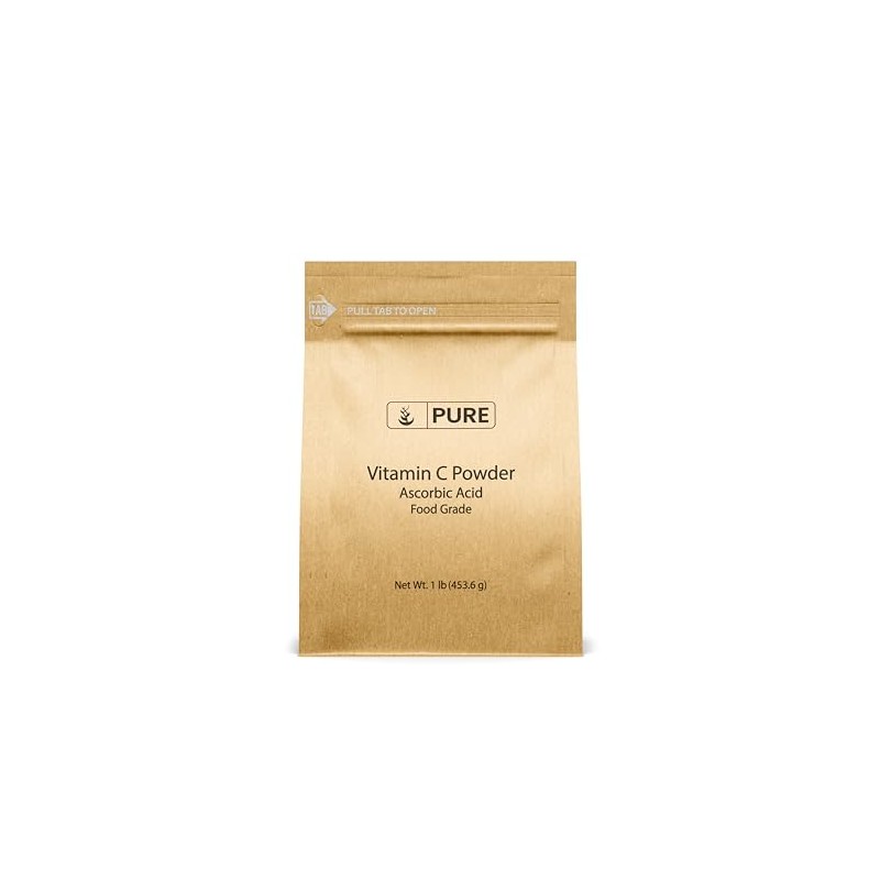 PURE ORIGINAL INGREDIENTS Vitamin C Powder (1 lb) Ascorbic Acid,
