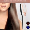 Electric Red Blue Light Hair Anti Loss Massage Vibration Therapy