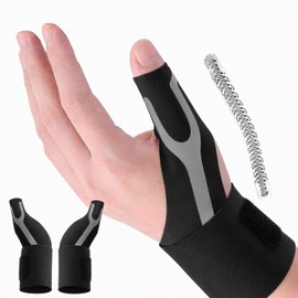 2Pcs Ergonomic Thumb Support for Arthritis for Left & Right Hand, M