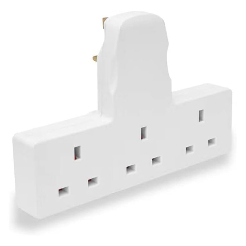 Multi Plug Adaptor, 3 Way Plug Adapter Uk Surge Protected