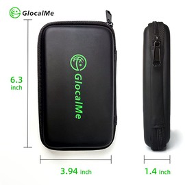 GlocalMe Small Bag with Mesh Pocket for Cables or Others, for GlocalMe Mobile Hotspot, Compatible with GlocalMe G4 Pro, DuoTurbo, UPP and U3, Not Suitable for Numen Air, Protective Case