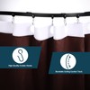 Jetec 16.4 Feet/ 5 Meters Flexible Bendable Ceiling Curtain Track,