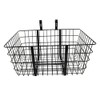 Giant Steel Front Mount Wire Basket (Black)