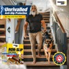 THUNDER GRIP 40"x4" Clear Non-Slip Stair Treads for Wooden Steps